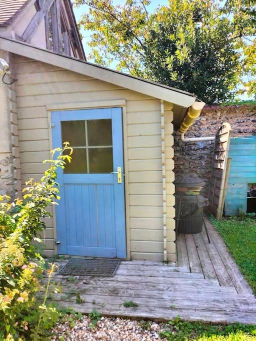 Charmante Maisonnette En Pierre Écardenville-sur-Eure Exterior foto