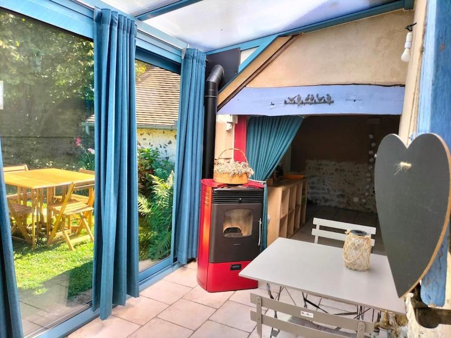 Charmante Maisonnette En Pierre Écardenville-sur-Eure Exterior foto